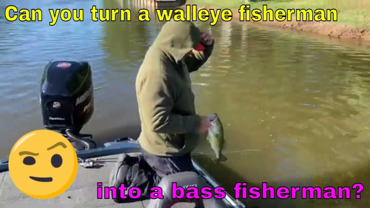 Post spawn bass fishing with a walleye fisherman