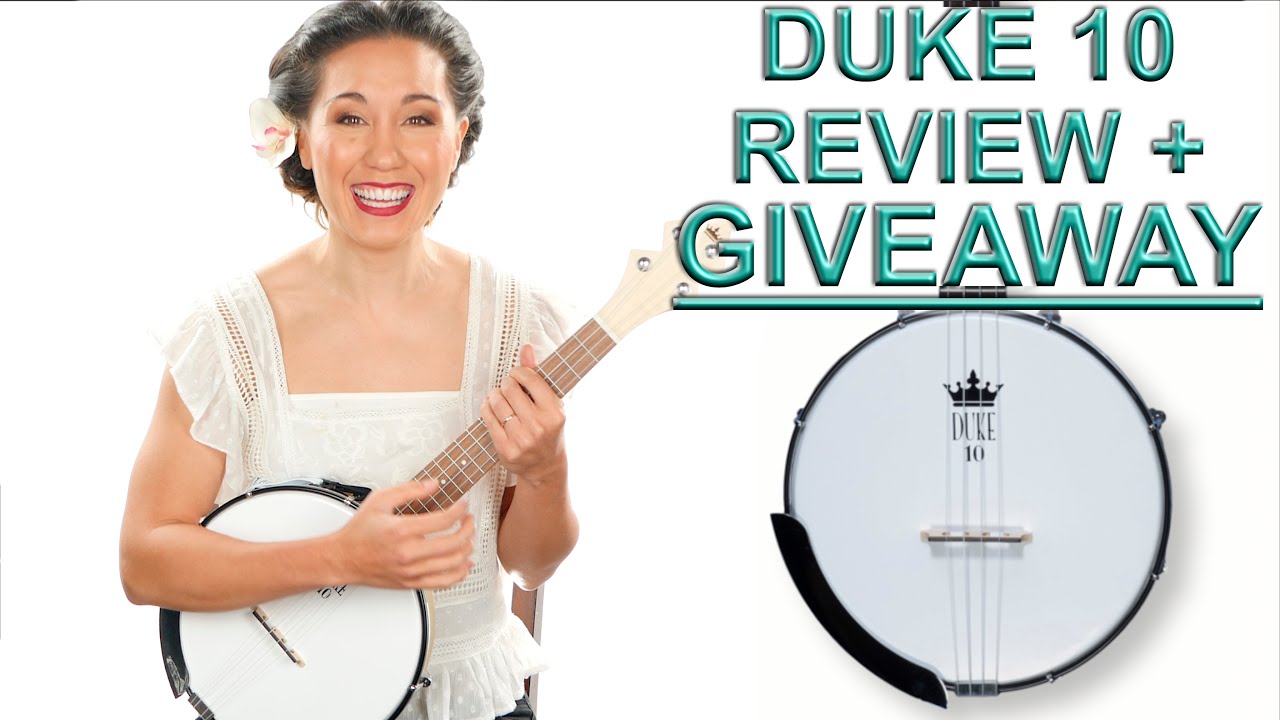 DUKE10 Tenor Banjolele Review + Giveaway!  Duke Banjo Ukuleles