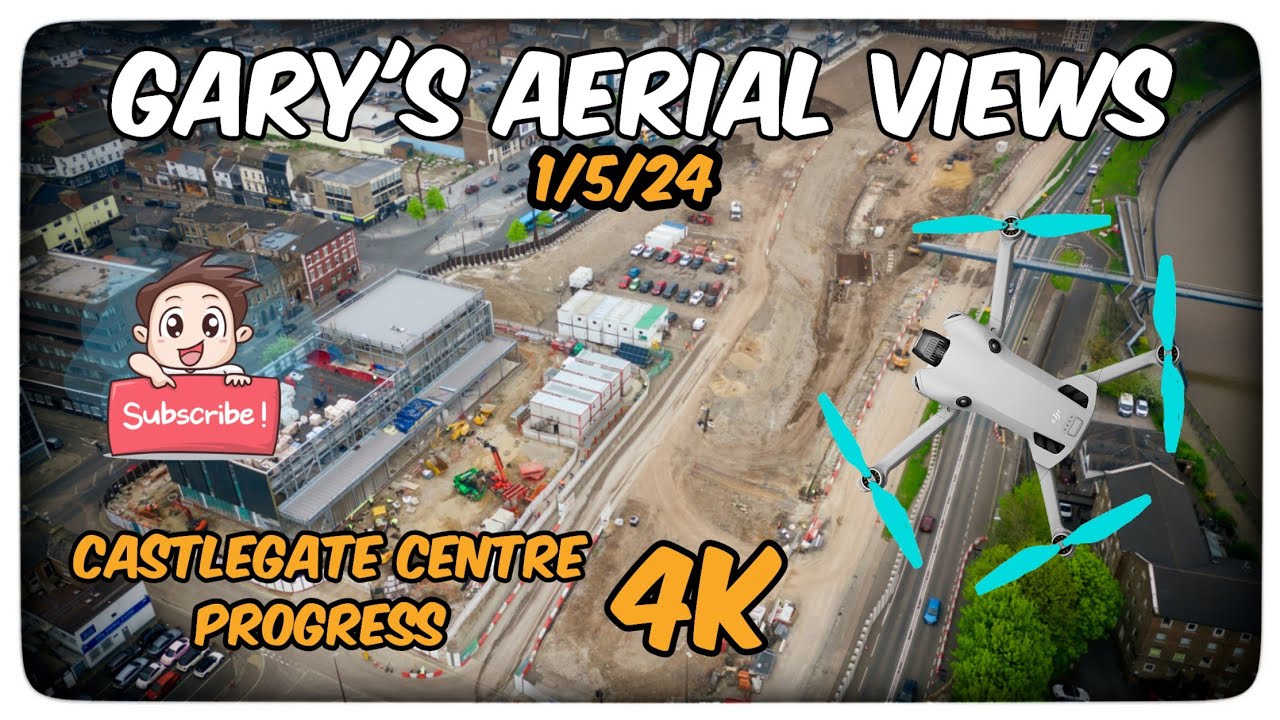 New Tees Valley Community Diagnostic Centre // Stockton on Tees // Dji Mini 4 Pro