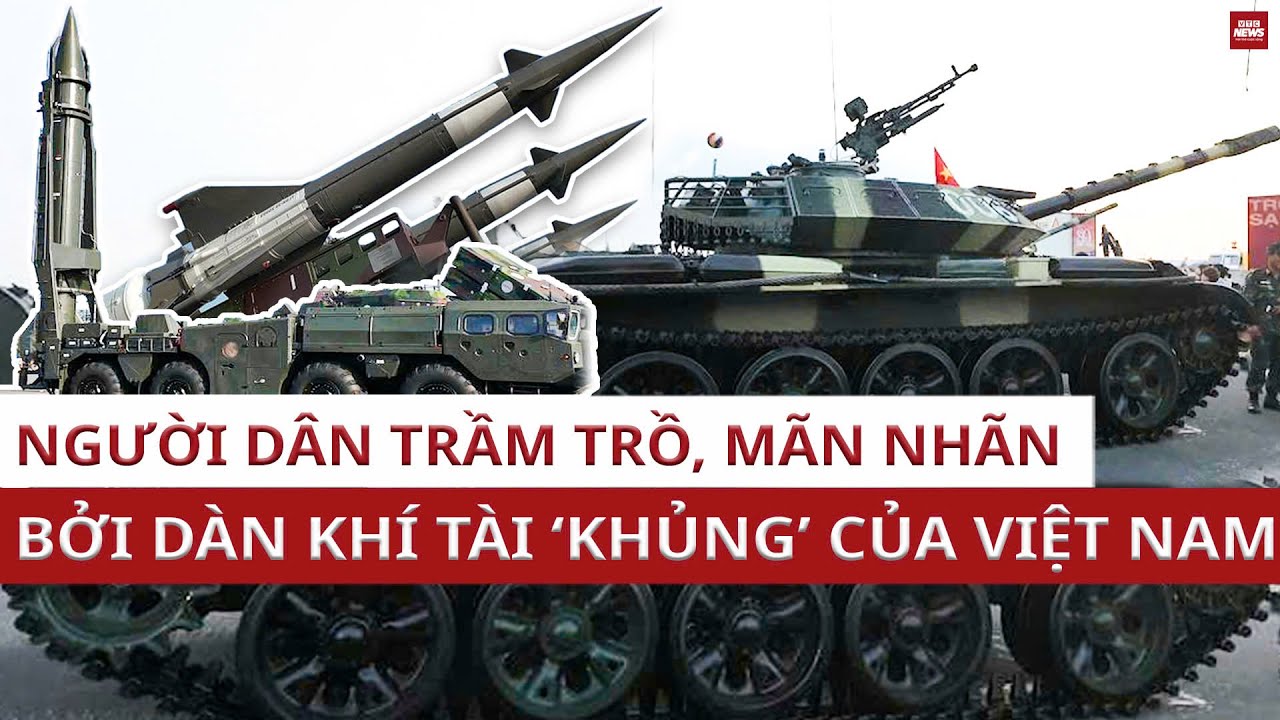 Dàn tên lửa, khí tài quân sự 