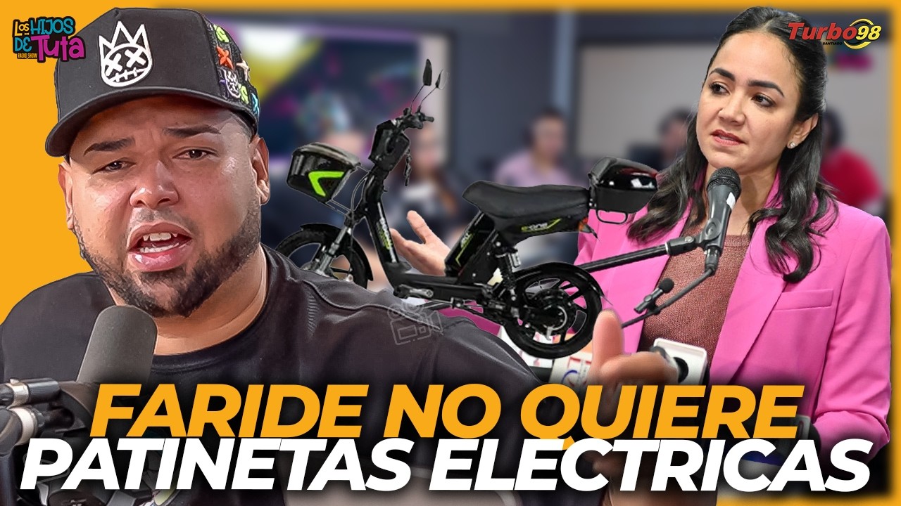 FARIDE RAFUL ENEMIGA DE LOS POBRES QUIERE ACABAR CON LAS PATINETAS EN LOS BARRIOS