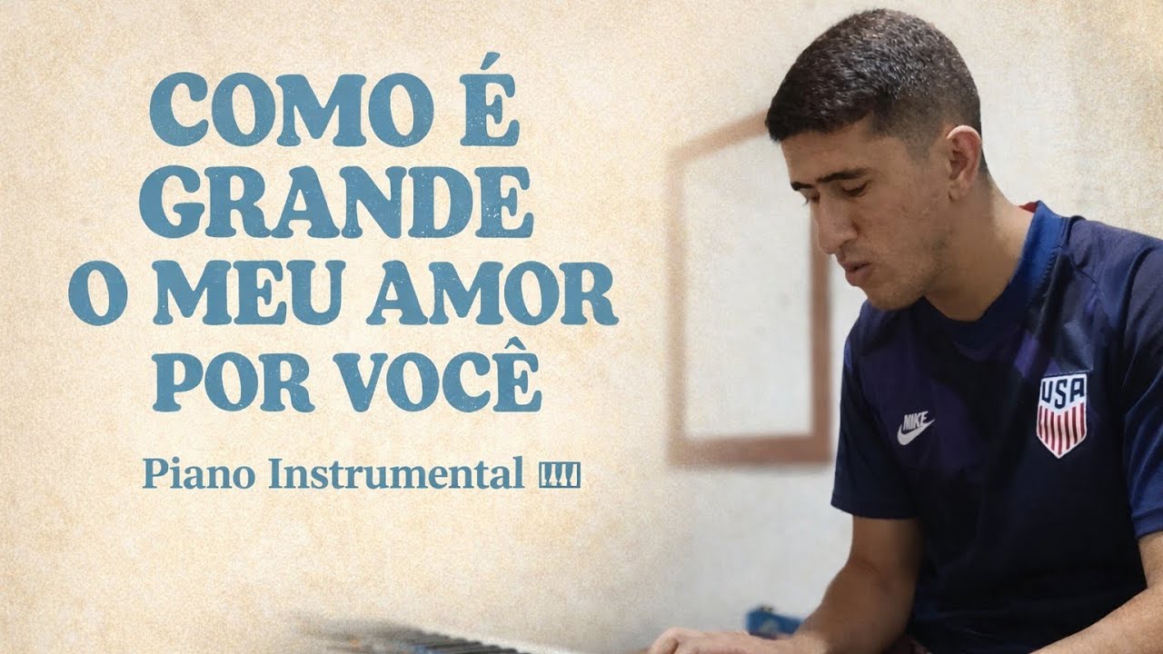 Como é Grande o Meu Amor por Você | Piano Instrumental (Roberto Carlos)
