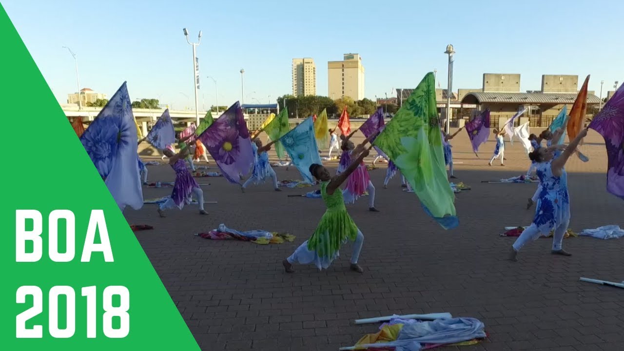 2018 Oak Ridge Color Guard: San Antonio