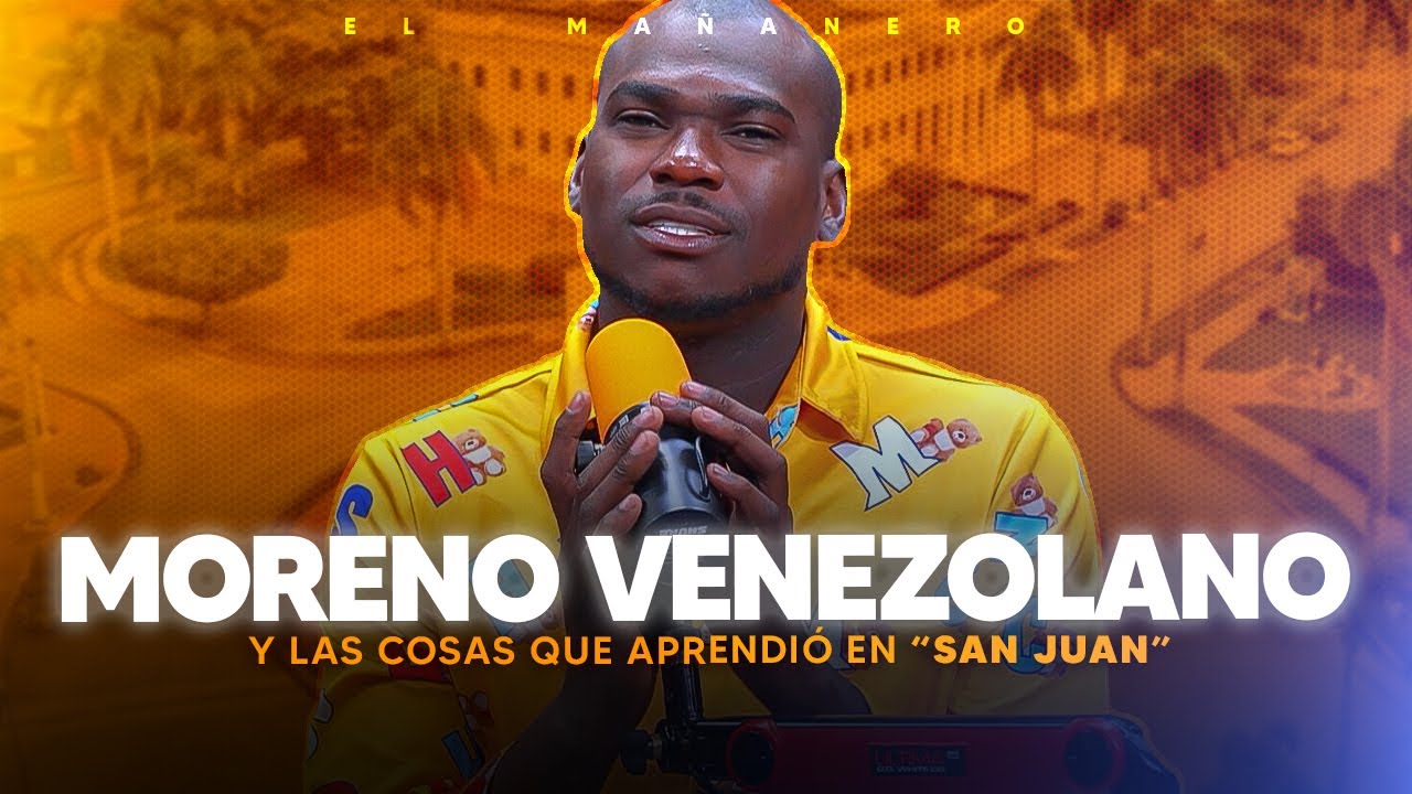 Todo lo que aprendi en San Juan y el premio que ganó - El Moreno Venezolano