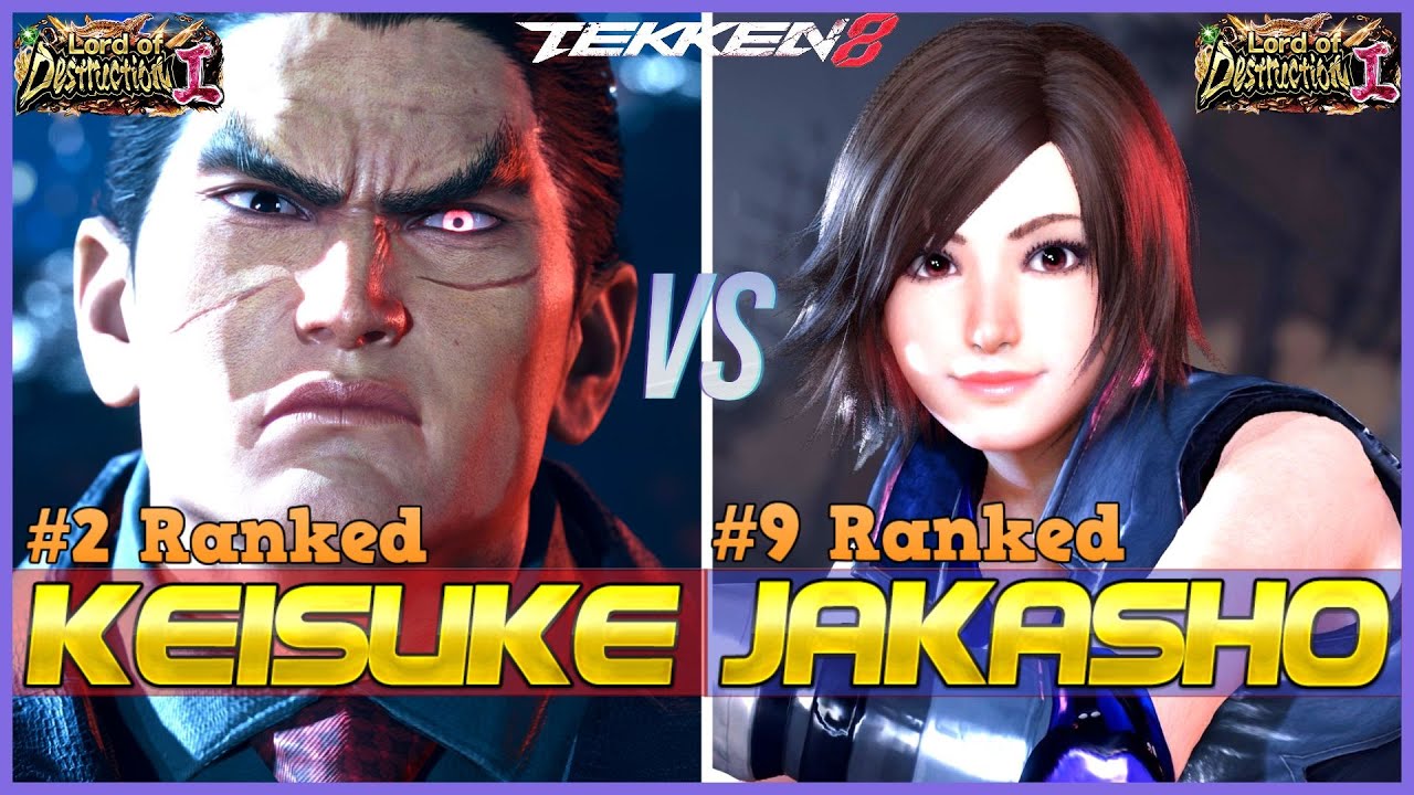 T8 ▰ KEISUKE (#2 Ranked Kazuya) Vs JAKASHO (#9 Ranked Asuka) ▰ Tekken 8 High Level Gameplay