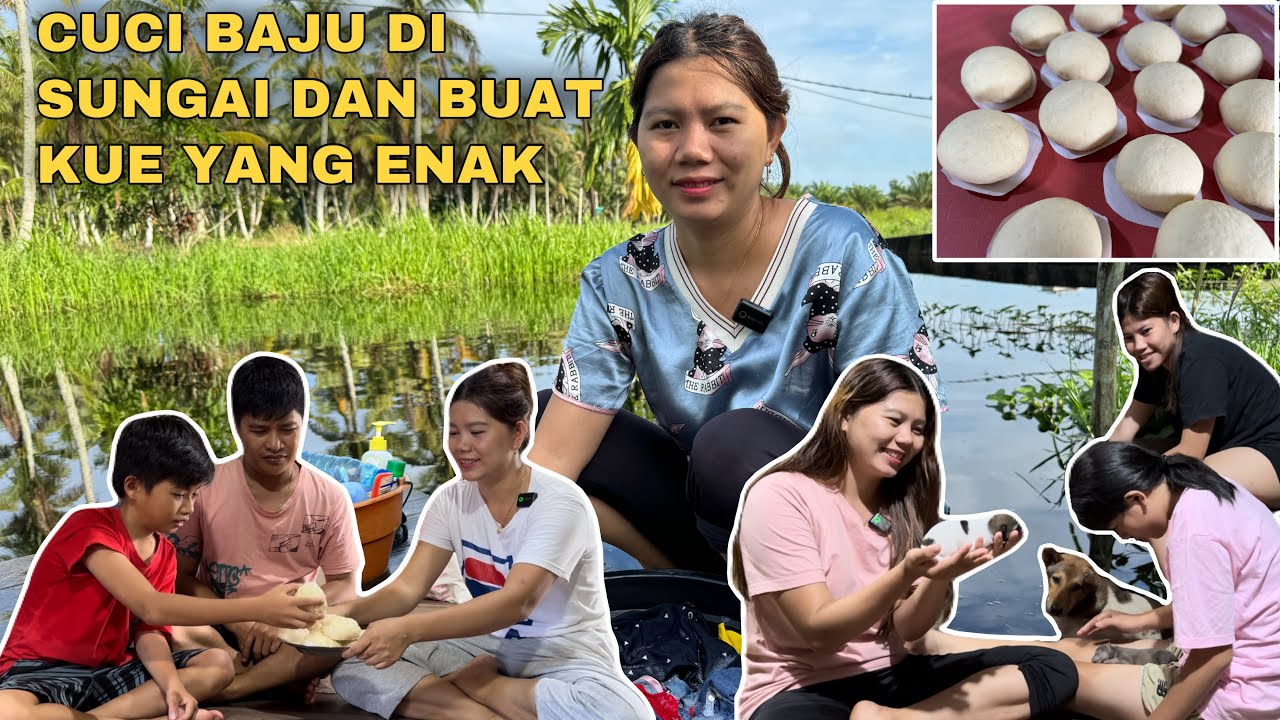 AYO BIKIN KUE LAGI,KALI INI BIKIN KUE KESUKAAN LEO, DAN LIHAT CIMI MELAHIRKAN BAYI YANG LUCU