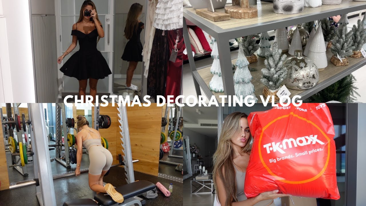 VLOG | Christmas Decorating + Decor Haul, Concert & etc!