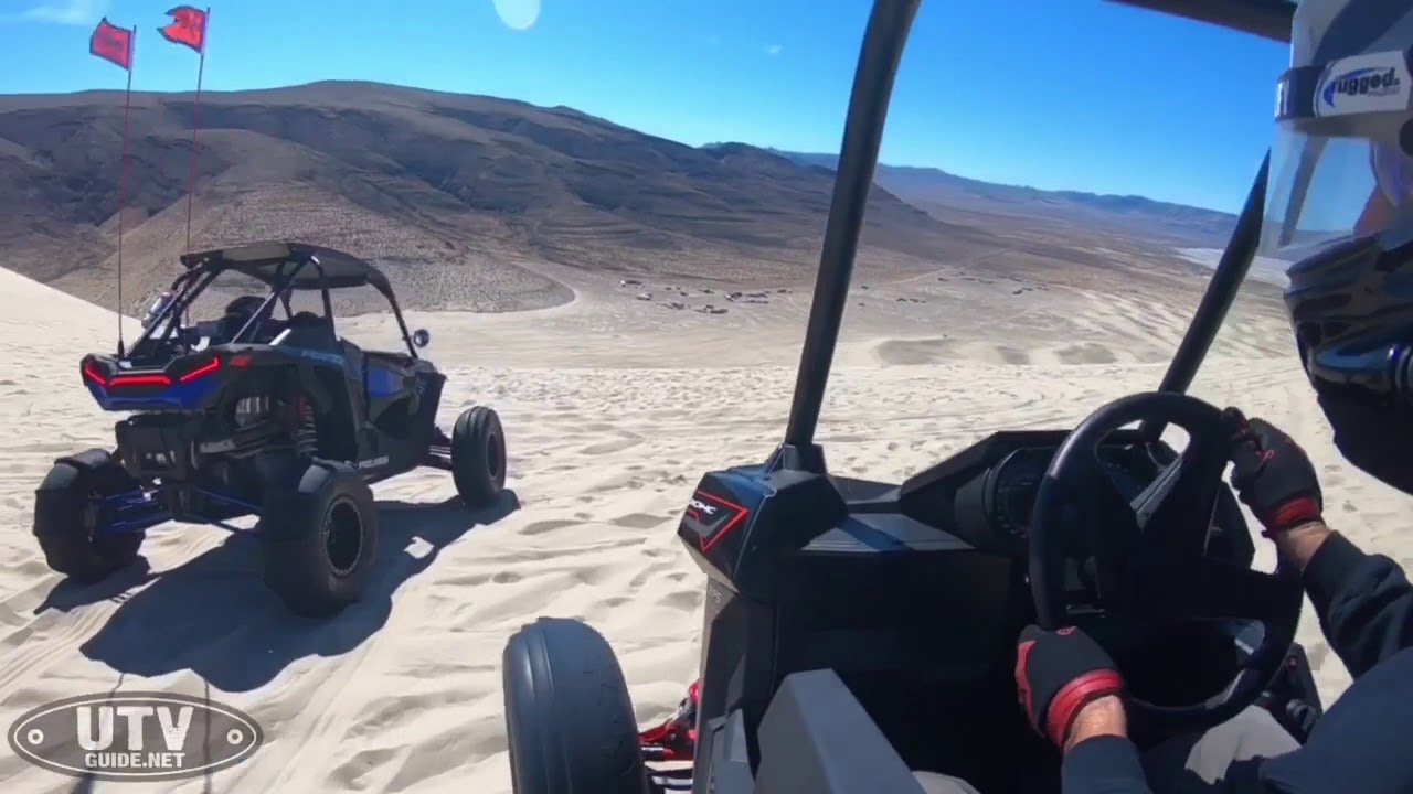 Polaris RZR RS1 in the dunes at Sand Mountain, Nevada