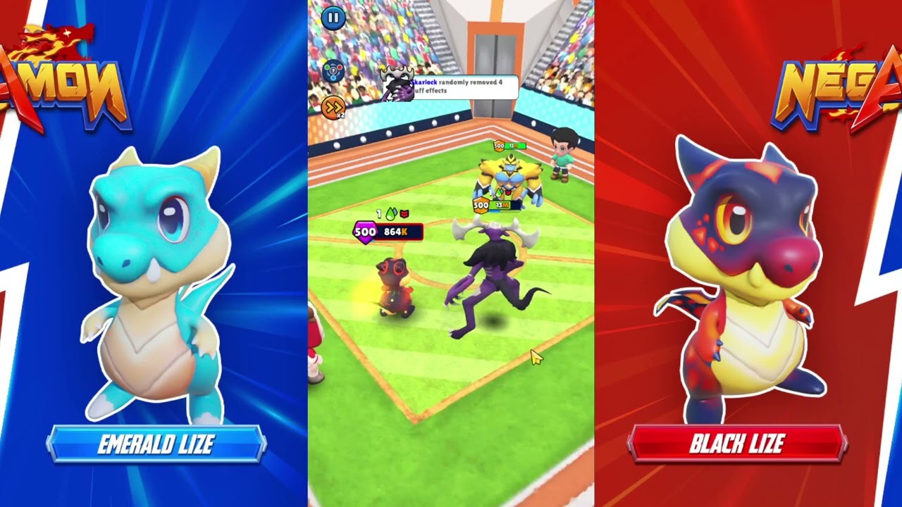 Negamon World: Trainer Master - PVP 2 VS 2 #2
