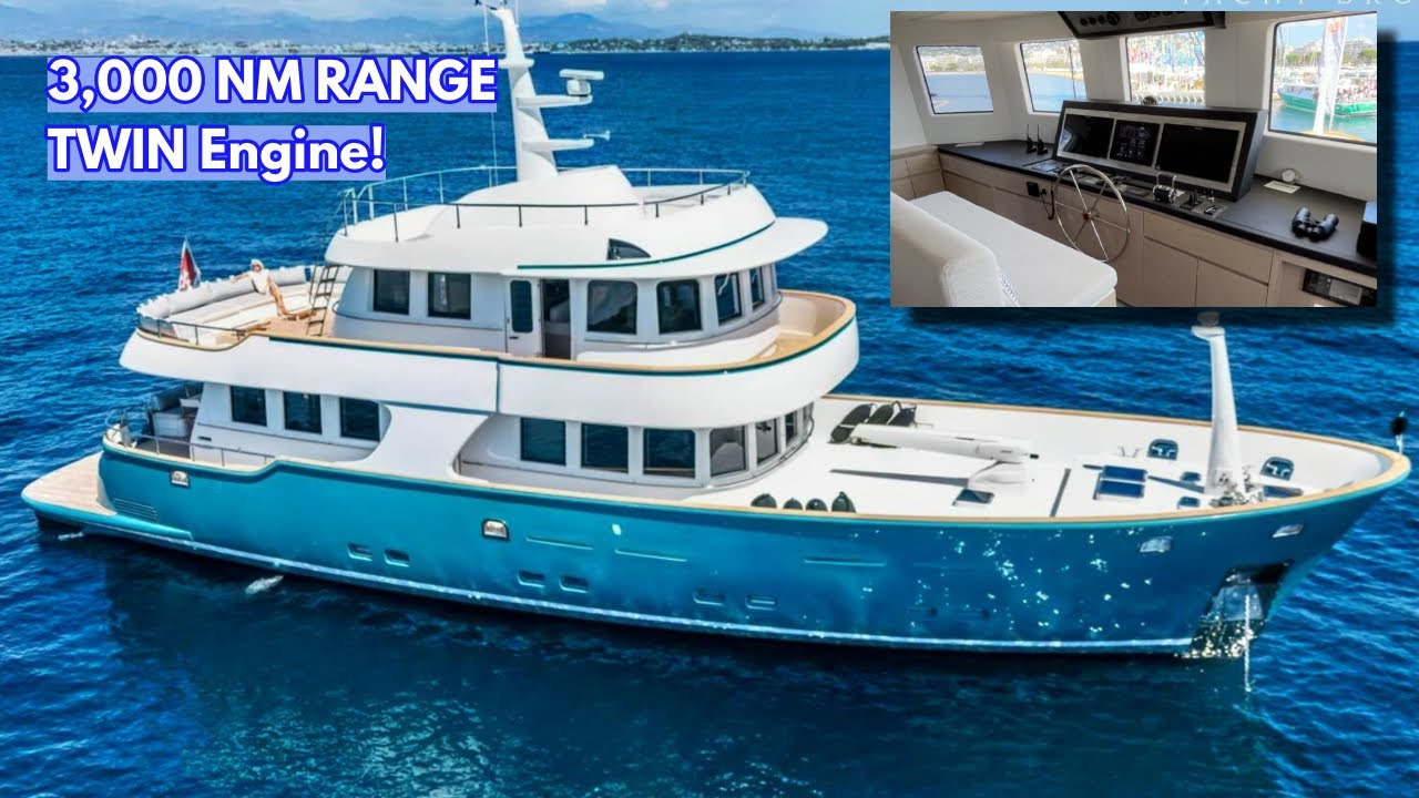 ПЕРВЫЙ ВЗГЛЯД на яхту Terranova T85 Explorer стоимостью 4,95 млн евро! | ПРОДАЕТСЯ!