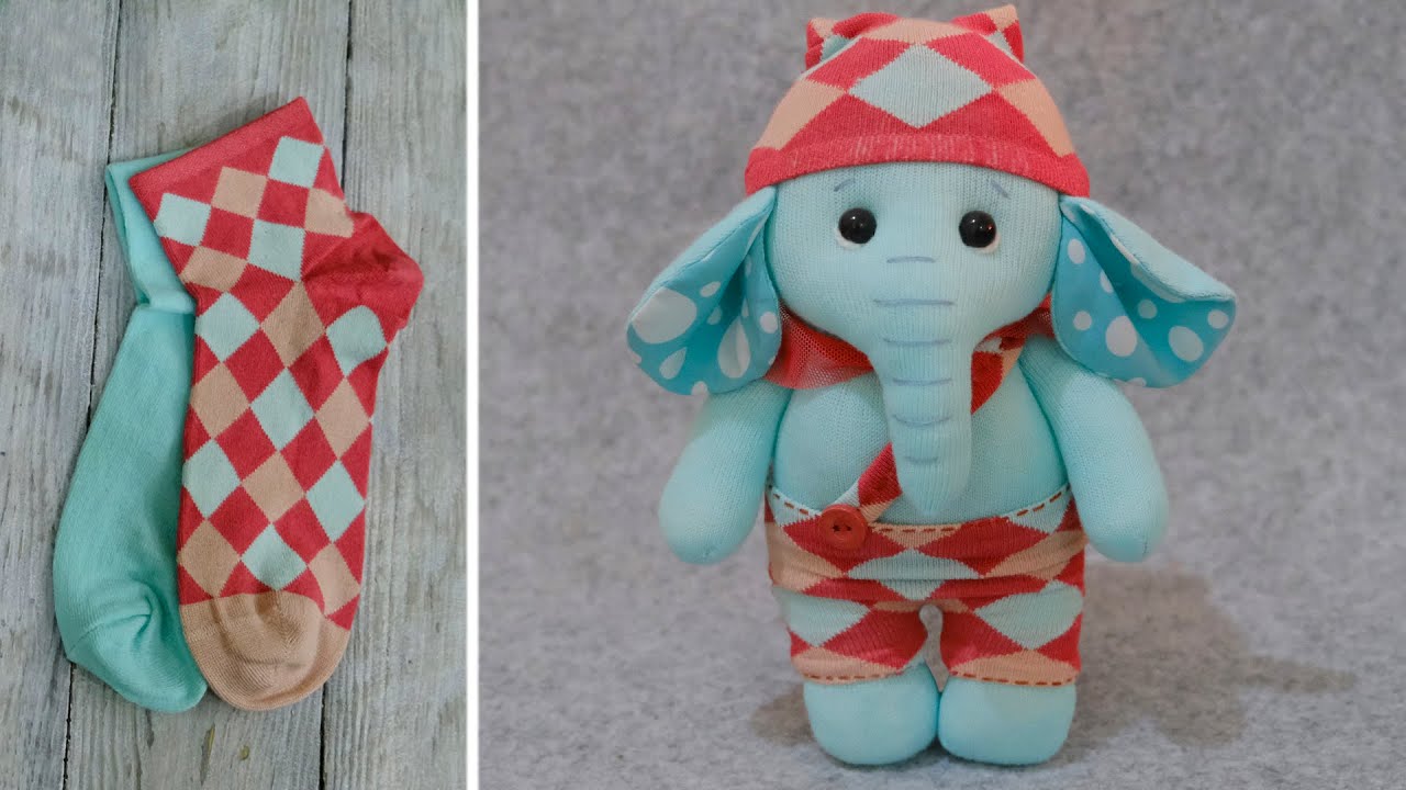 Милый Слонёнок Своими Руками 🐘 Cute Elephant Baby DIY