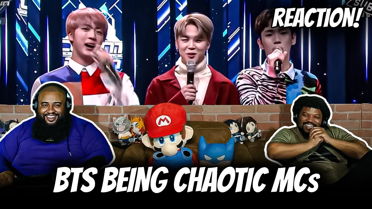 MY BOYS! BTS being chaotic MCs REACTION