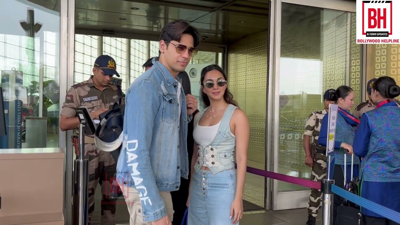 Sidharth Malhotra & Kiara Spotted At Mumbai Airport | #sidharthmalhotra #kiaraadvani