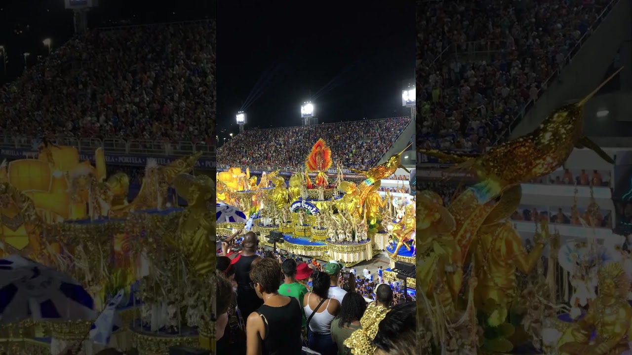 🇧🇷 The Carnival Float Parade in Rio de Janeiro 