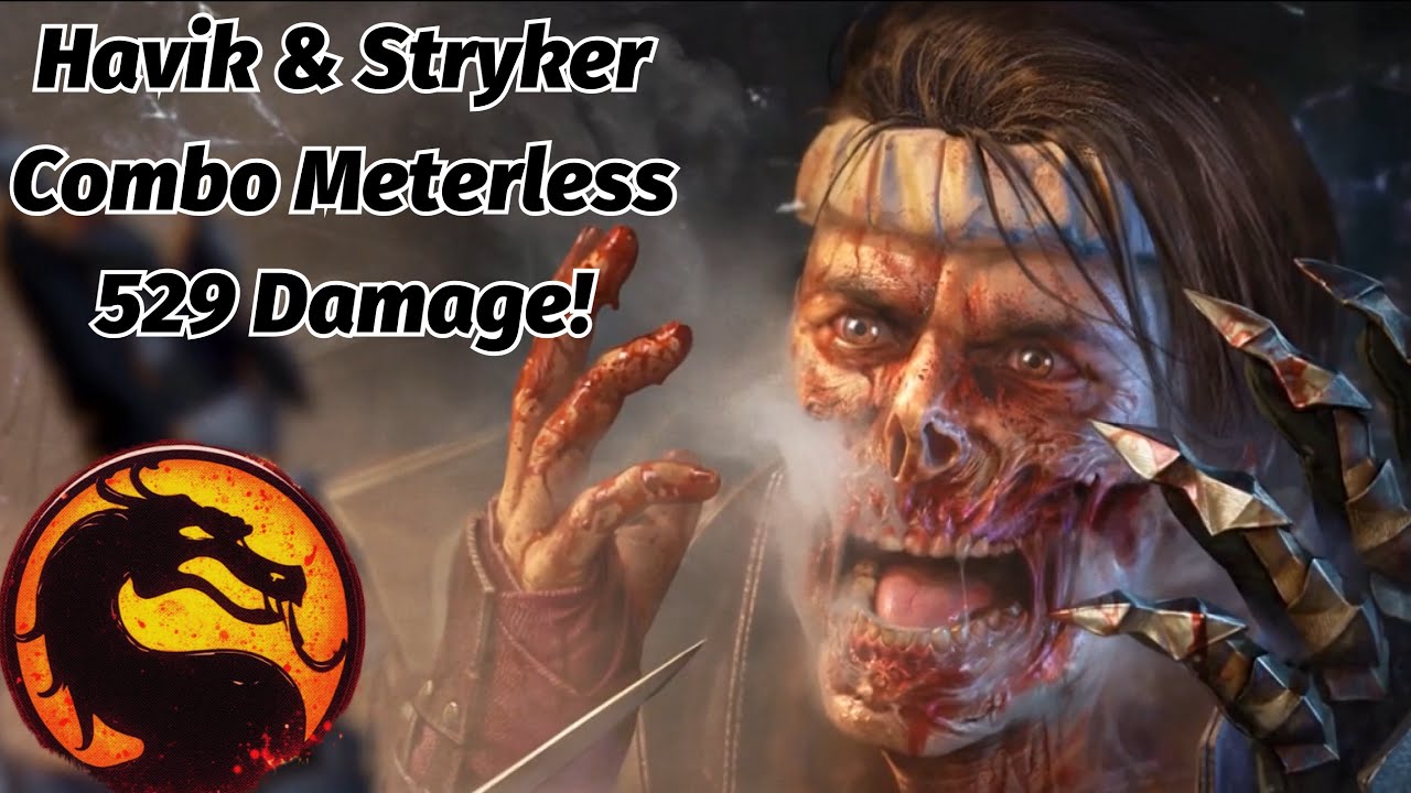 Mortal Kombat 1 - Havik Combos! (Havik & Stryker, Meterless - 52% Combo)