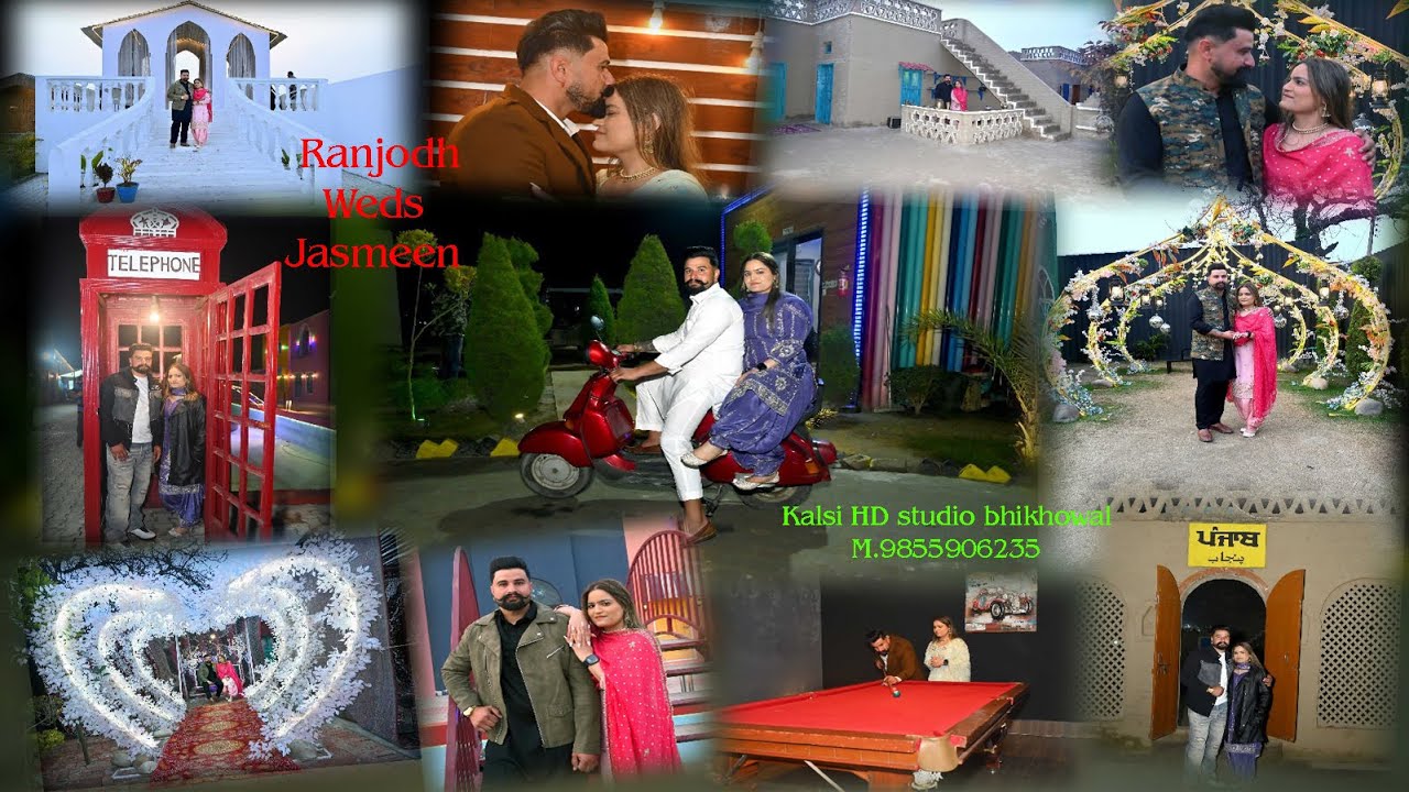 Live Fisrt Day || Ranjodh Weds Jasmeen || Kalsi HD studio bhikhowal || M.9855906235