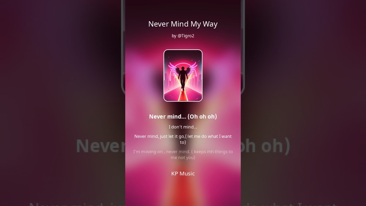 Never mind ( new 80s Italodisco)