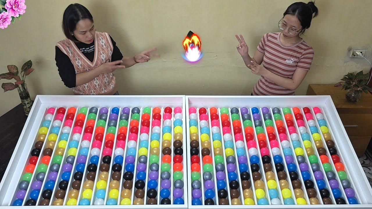 👯‍♂️ Color Ball Sorting Game | Relaxing Puzzle Challenge with a Friend 🎨
