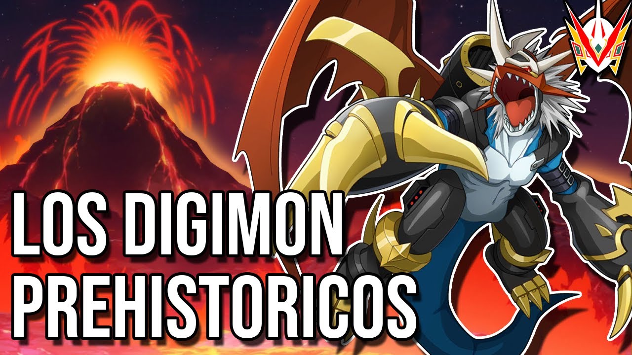Explicando a TODOS Los Digimon Prehistóricos