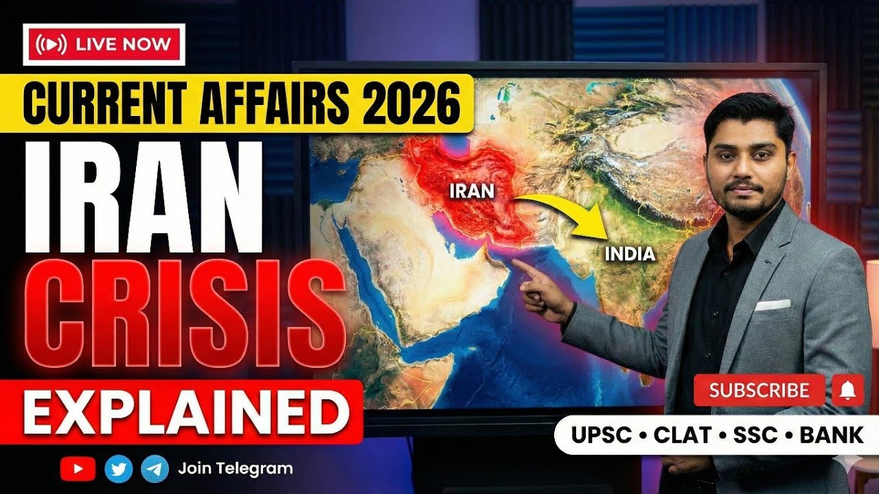 Iran Crisis Explained | Current Affairs 2026 | Important for CULET, CLAT, UPSC & SSC | APJEC