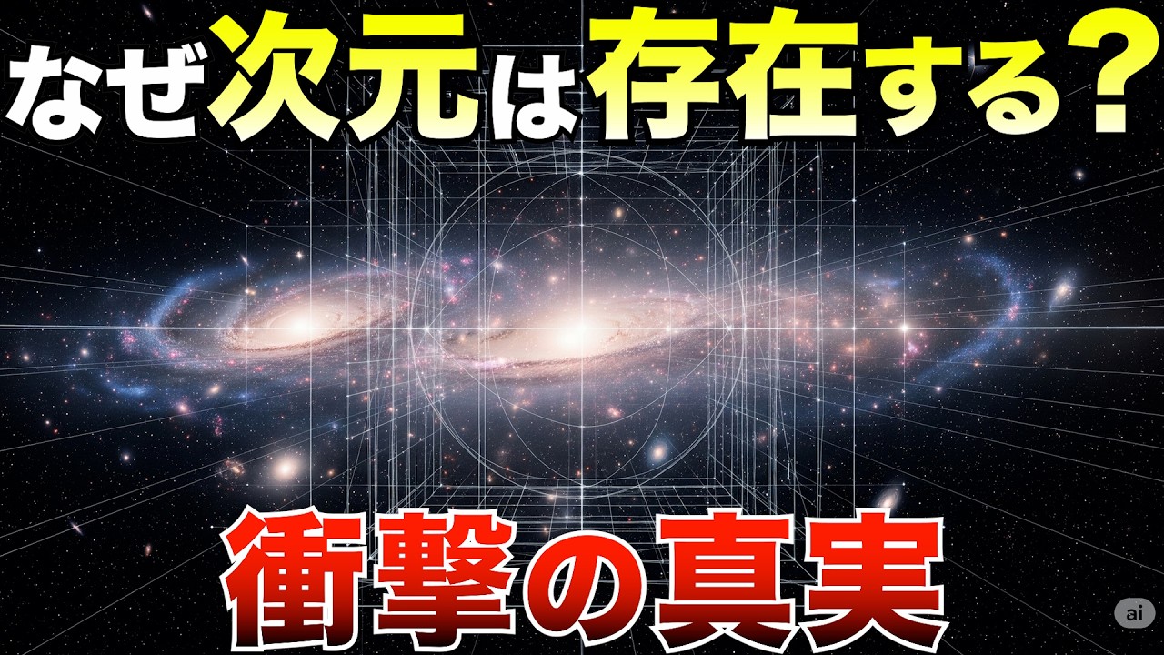 【衝撃】次元とは何か？〜空間・時間・そして存在の根源へ〜