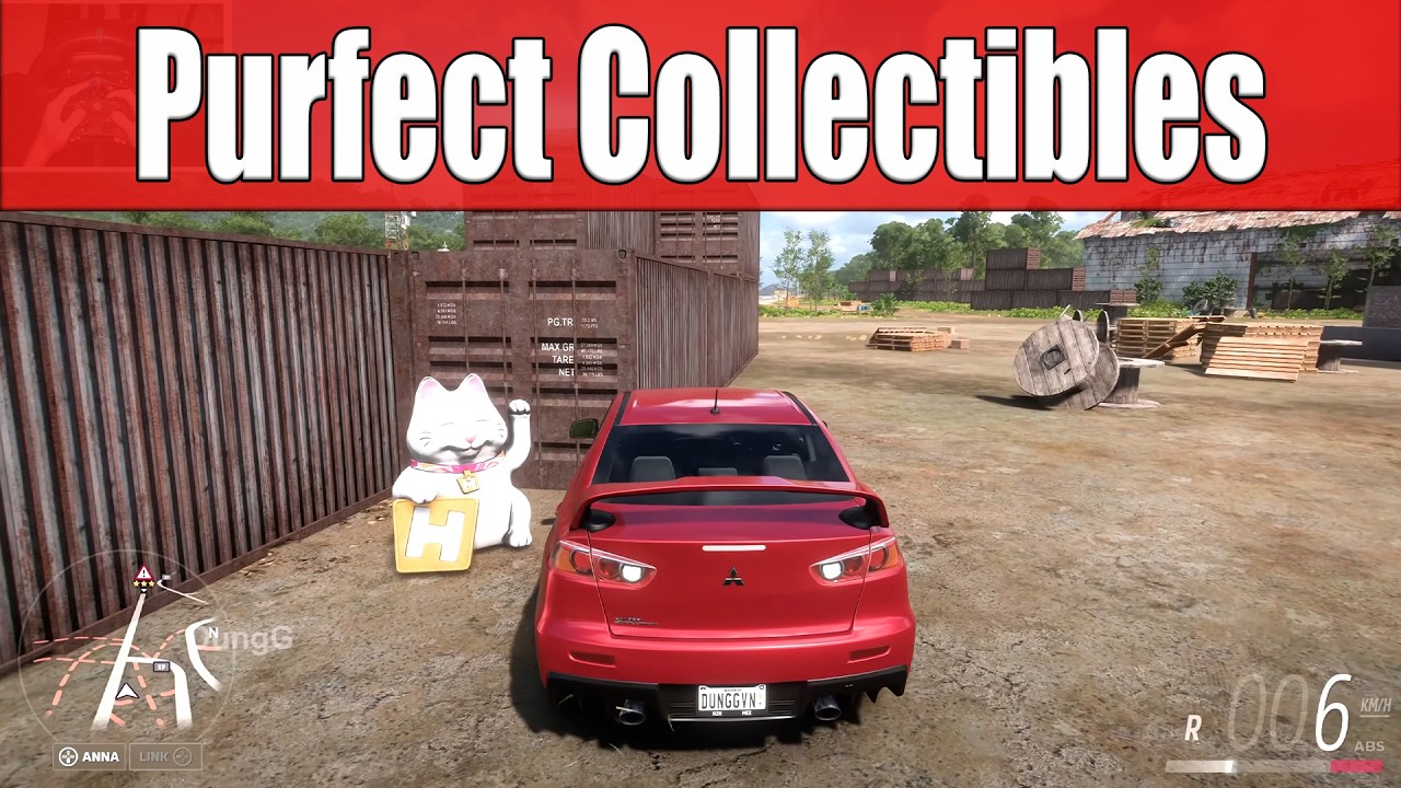 Forza Horizon 5 Purfect Collectibles - Collect 8 Lucky Cats in Aerodromo En La Selva