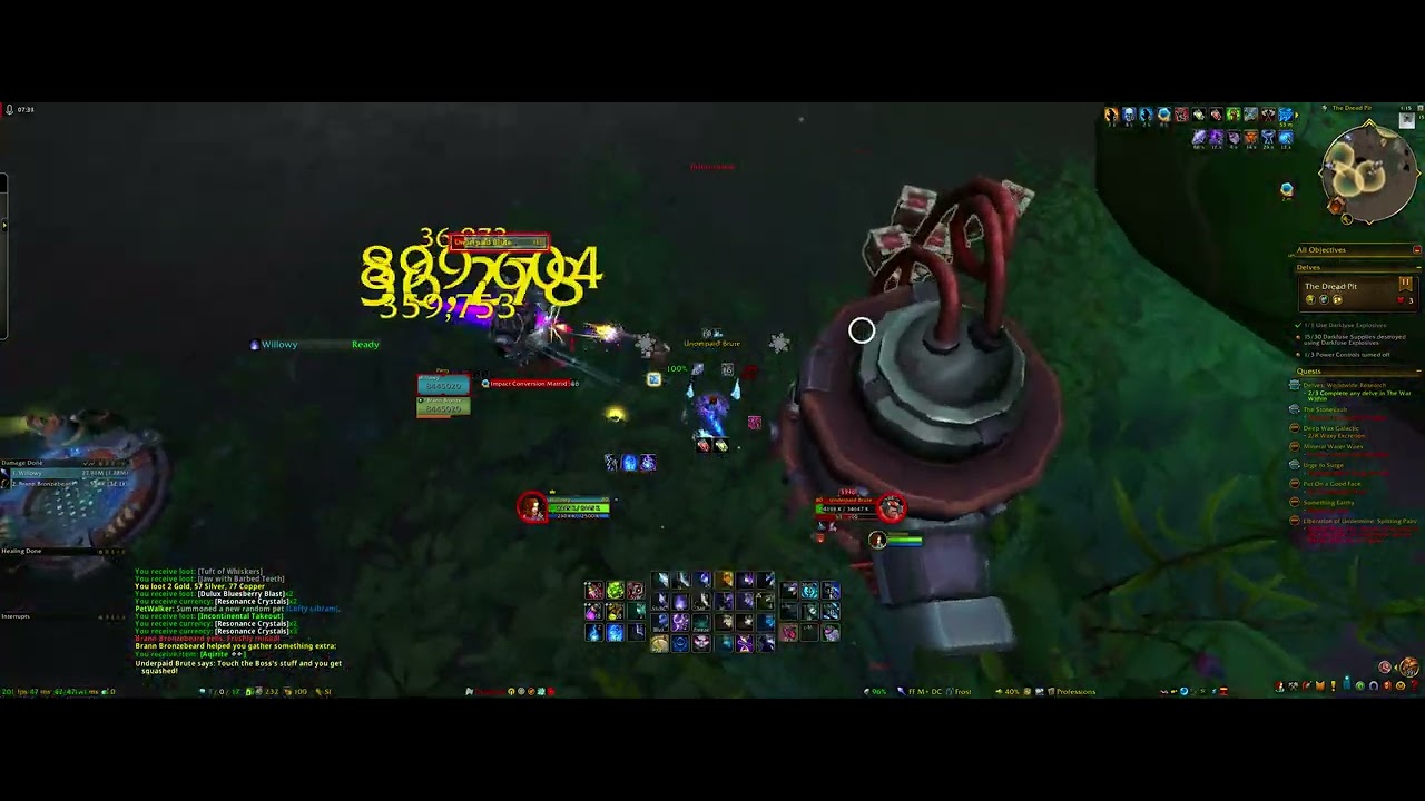 Delves S2: Dread Pit 11 Frost Mage