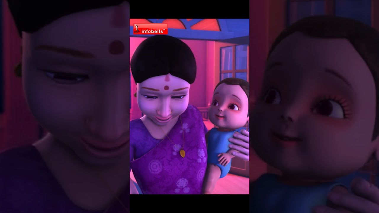Chandamama Raave | Telugu Rhymes for kids & Babies | Infobells