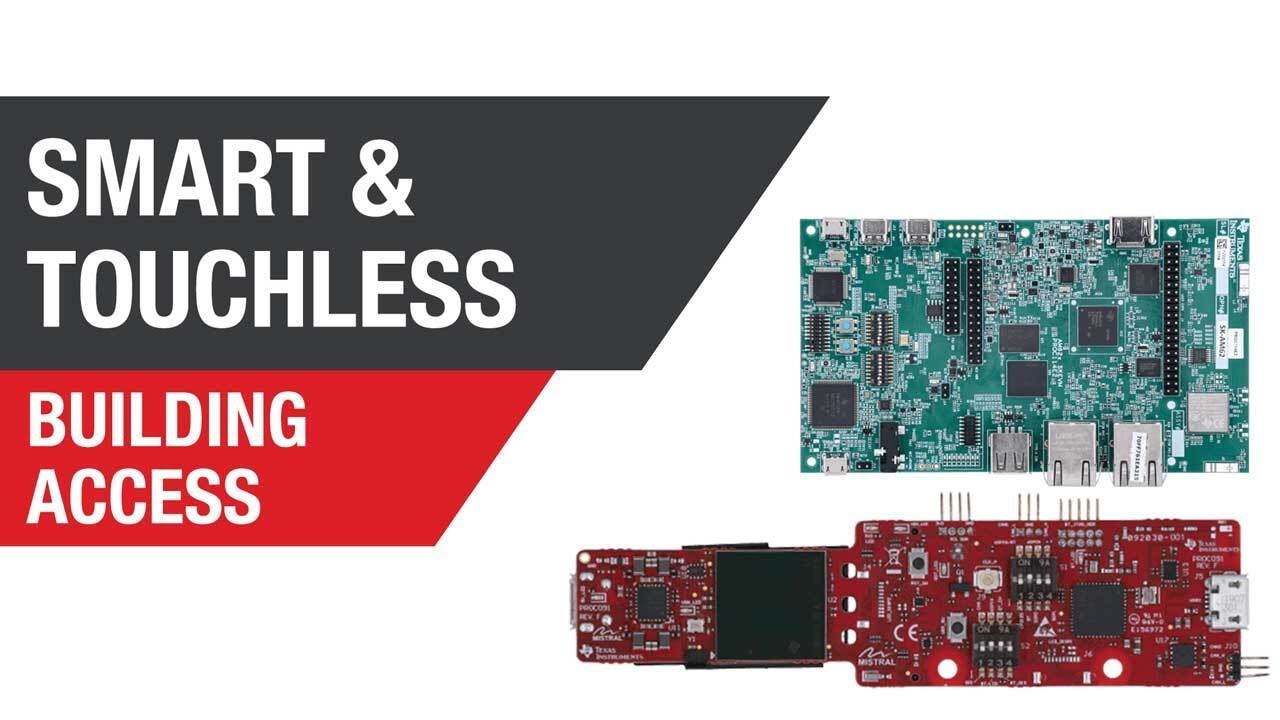 Smart building access with touchless control