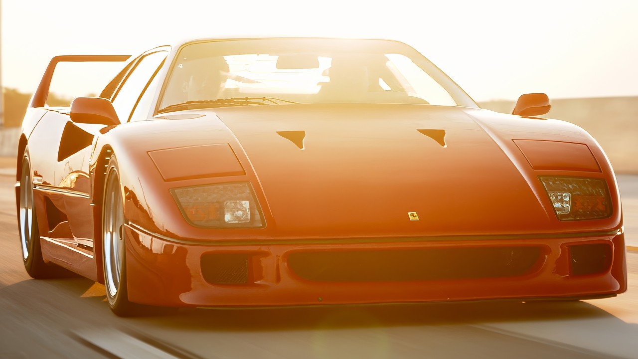 6 Hours + Ferrari Supercars 4K | TV Background Mix Pure Exhaust ASMR