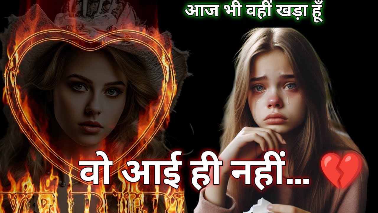 आज भी वहीं खड़ा हूं जहां तुमने कहा था 💔 #SadShayari #EmotionalStory #BrokenHeart 