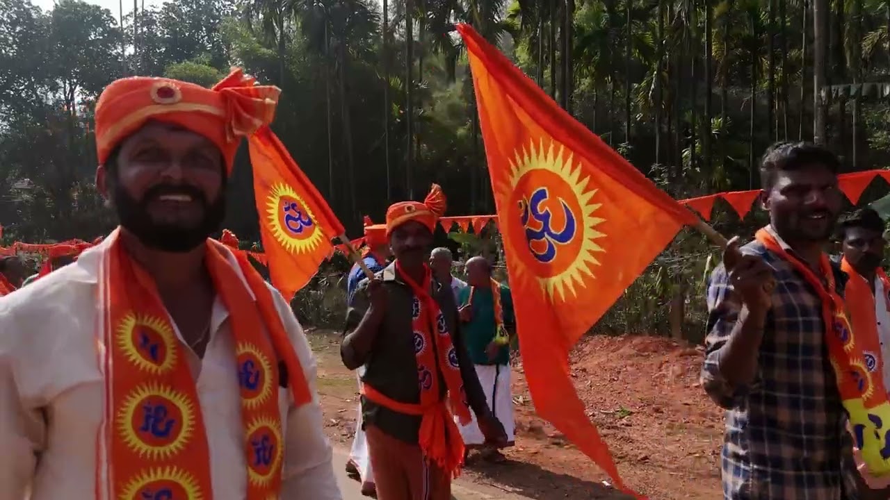 Highlights of Hindu sangama Programme at mathimane, a Small village located in Karnataka, India