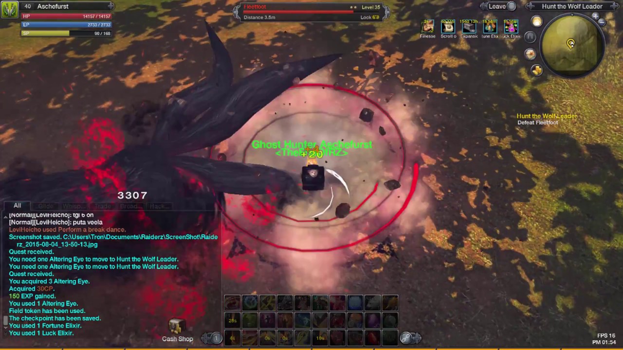 RaiderZ NA Crawler - HH Fleetfoot Solo - Assassin - Memorial Video - Aschefurst