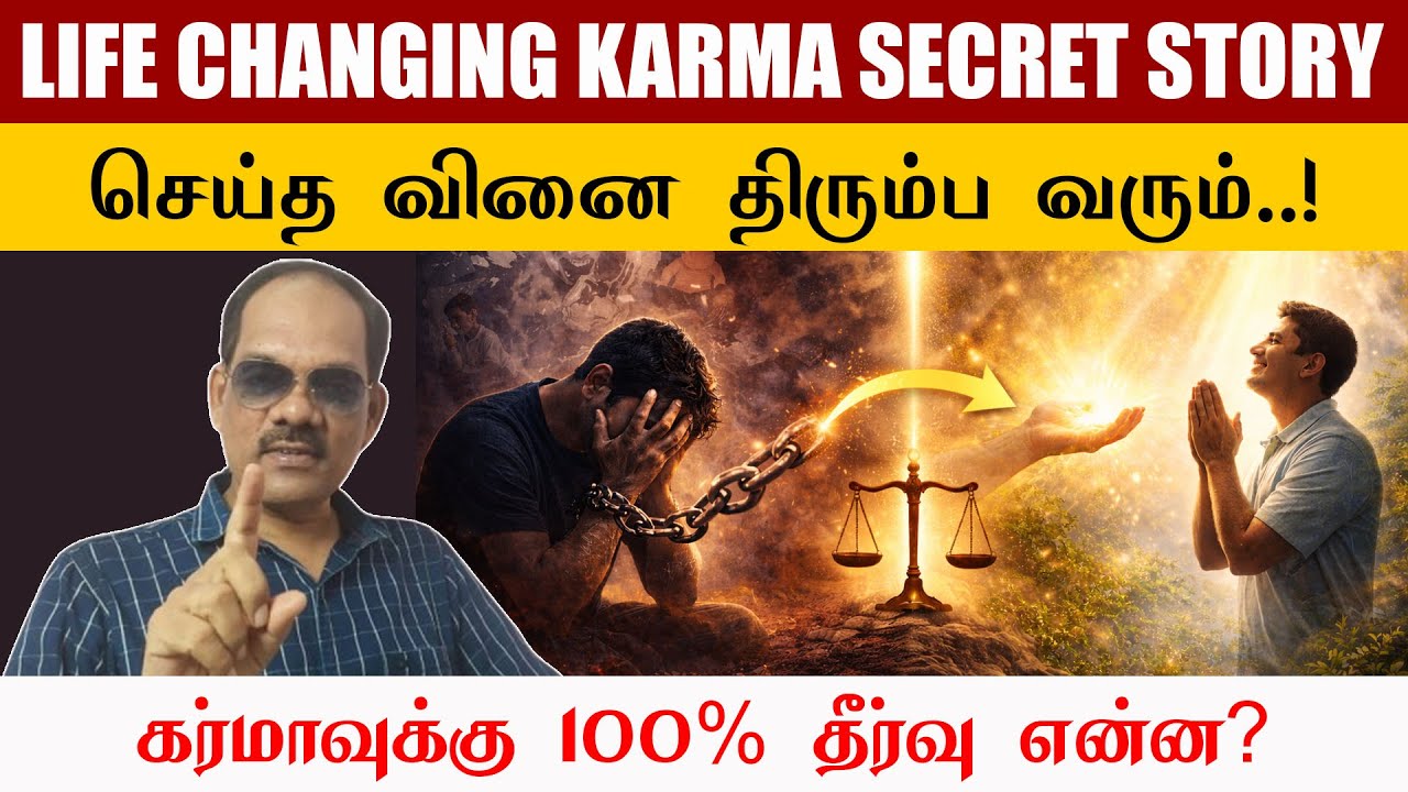🎯 செய்த வினை திரும்ப வரும்! கர்மாவுக்கு 100% தீர்வு என்ன? 🙏 Karma Story | சிறப்பு சிவா