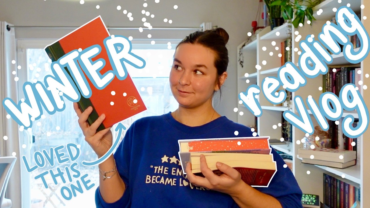 Прочитала 5 книг за неделю 🎄📖✨ Зимний рождественский видеоблог о чтении!