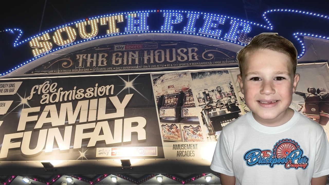 My MOST FAVOURITE place EVER!!! Blackpool South Pier Amusements..| Fun With Henry