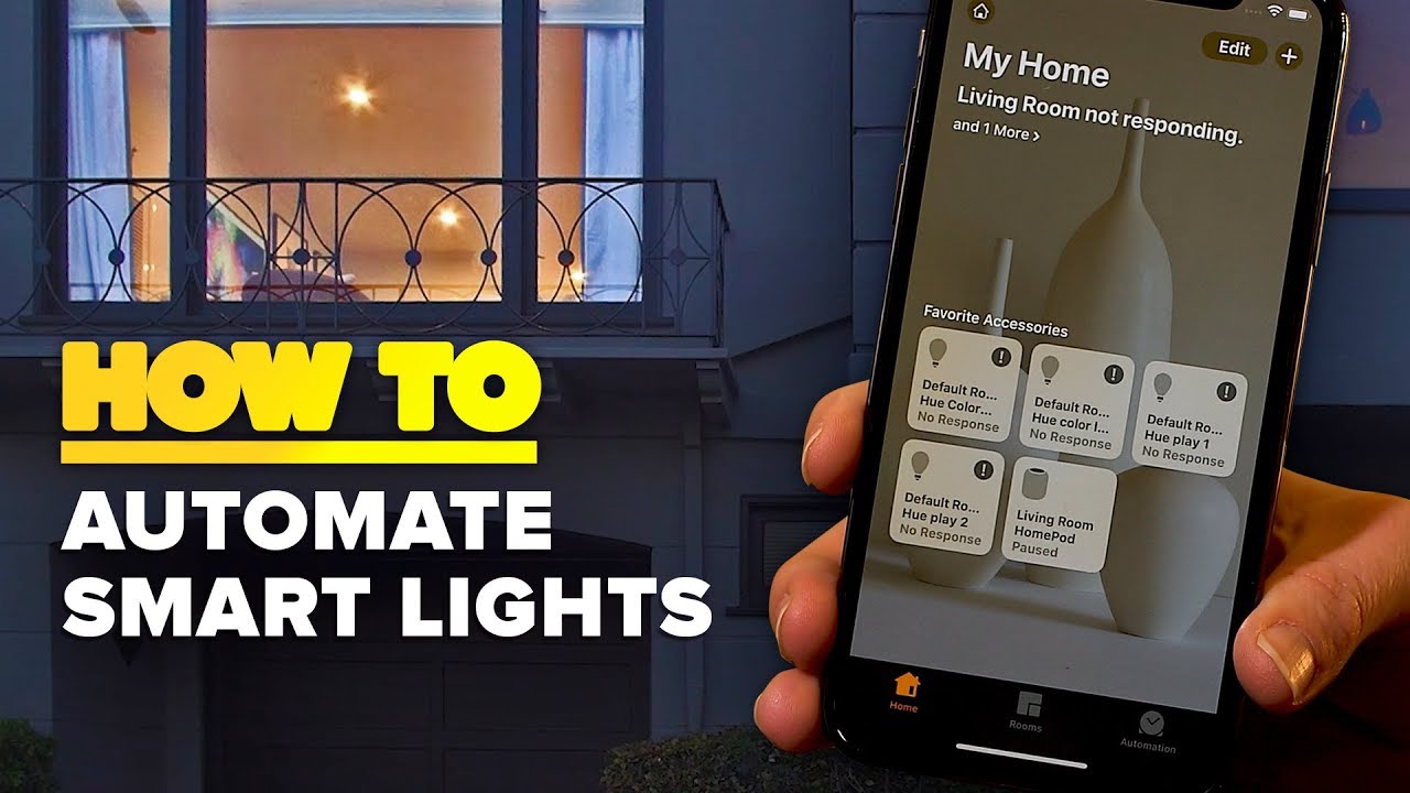 How to turn your smart lights on automatically when you get home