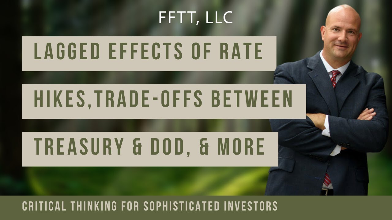 Lagged effects of rate hikes, trade-offs between Treasury & DoD