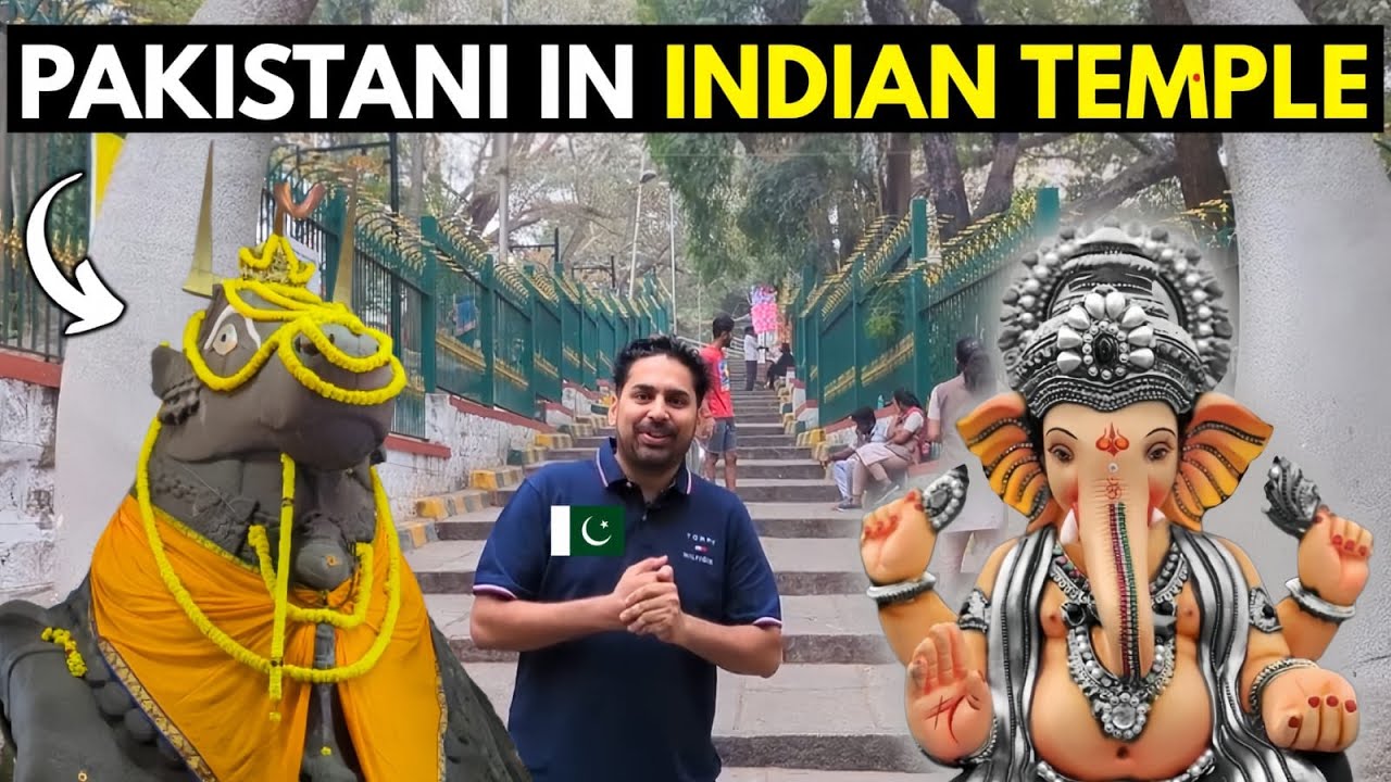 PAKISTANI VISITING TEMPLES IN INDIA | #indianstreetfood