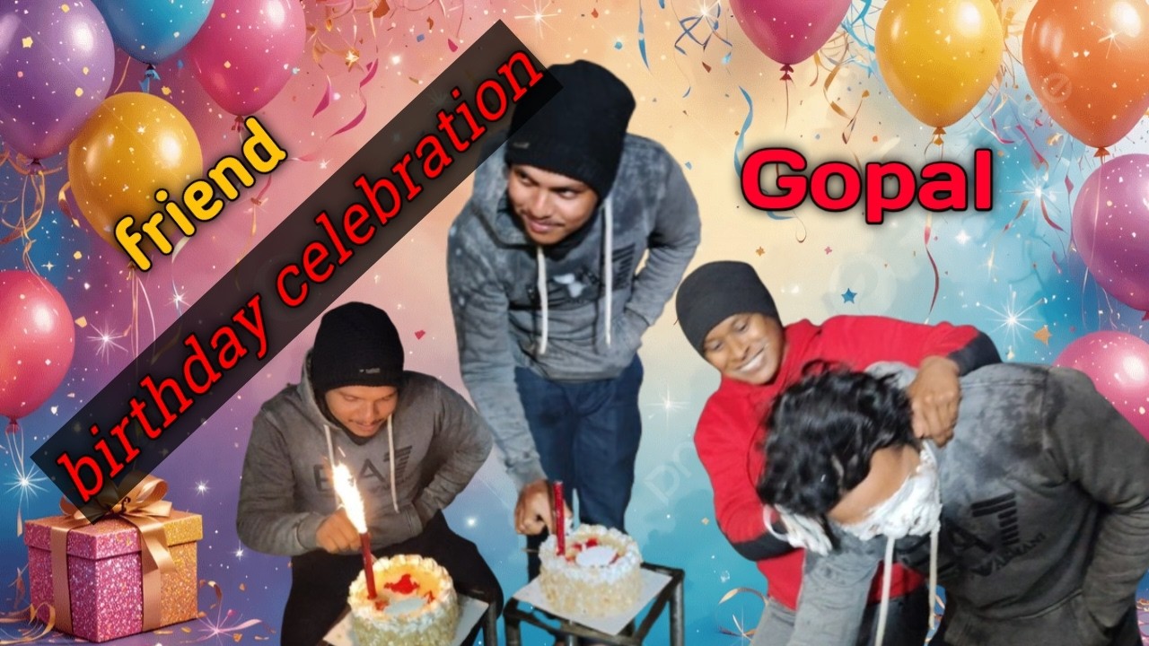 friend birthday celebration |Gopal birthday| Bisu All vlogs