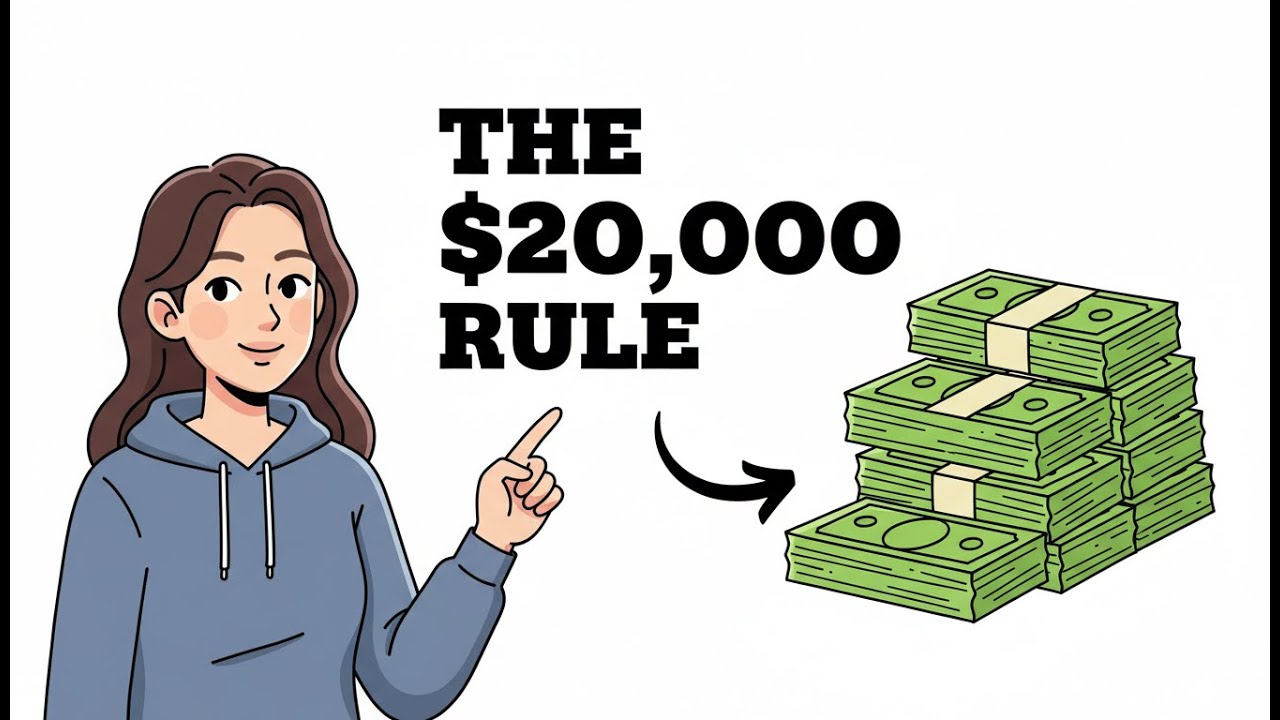 Правило 20 000 долларов, которое избавит вас от стресса, связанного с деньгами.