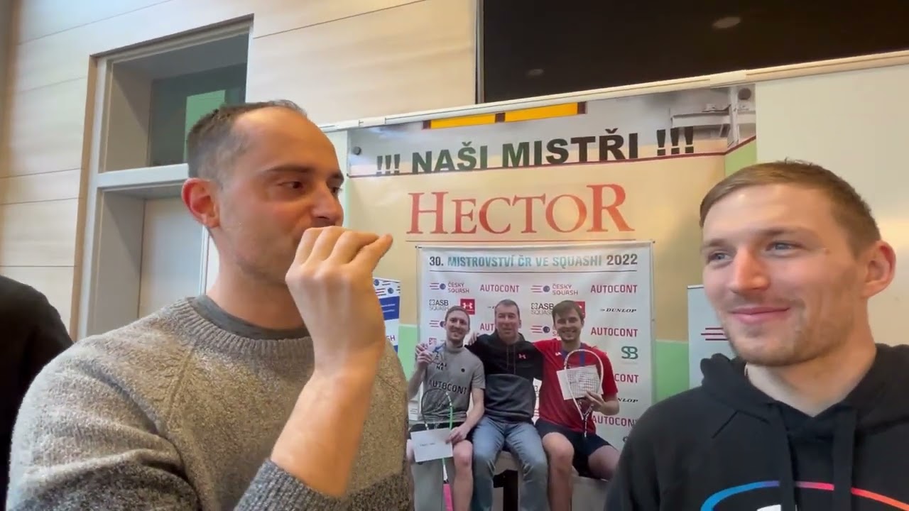 2022-03 SQUASH - Jakub Solnick&yacute; a Viktor Byrtus