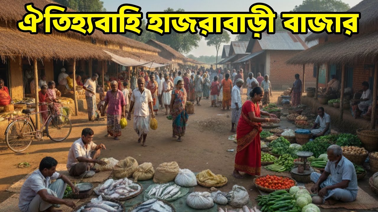 ঐতিহ্যবাহি হাজারাবাড়ী বাজার