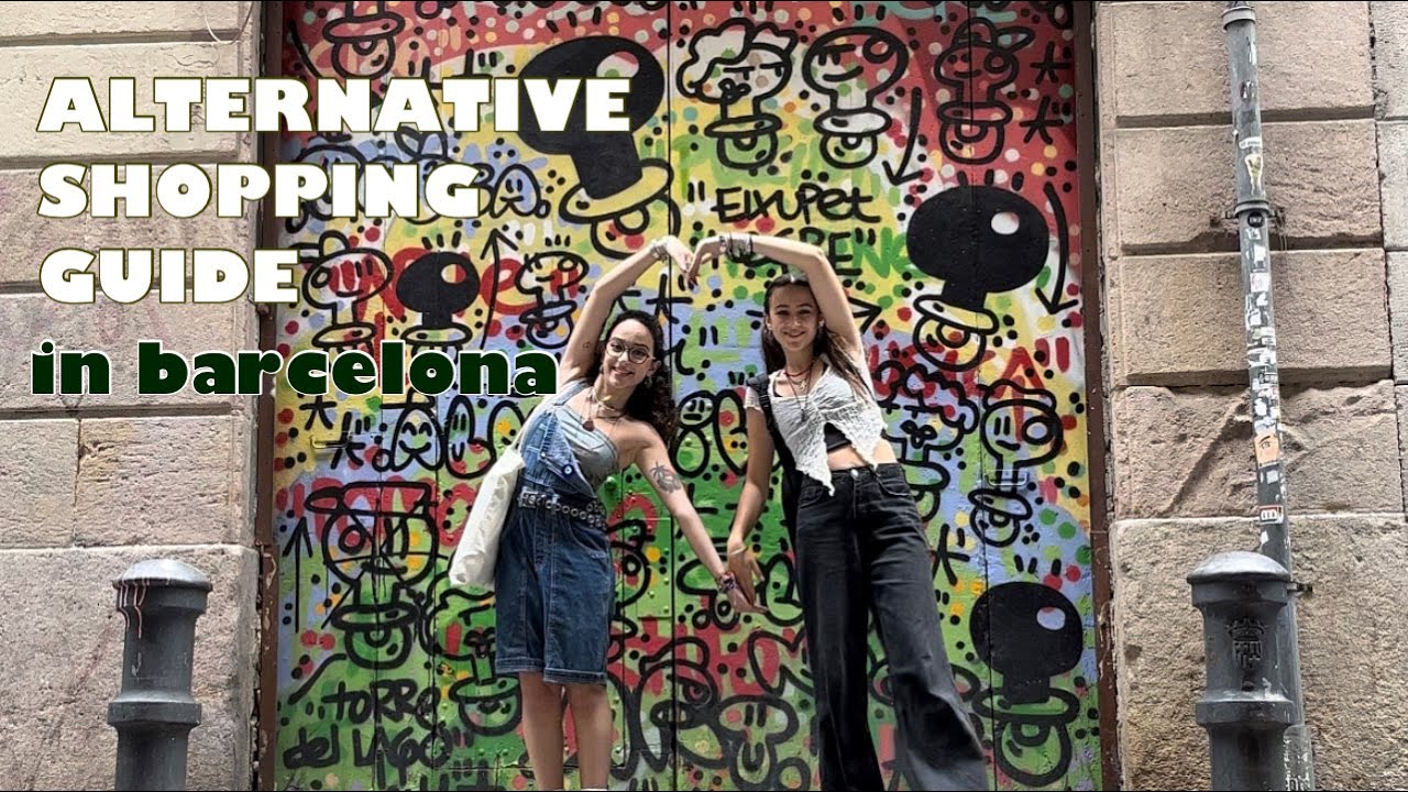 Where to thrift in Barcelona! || locals guide to alternative shopping