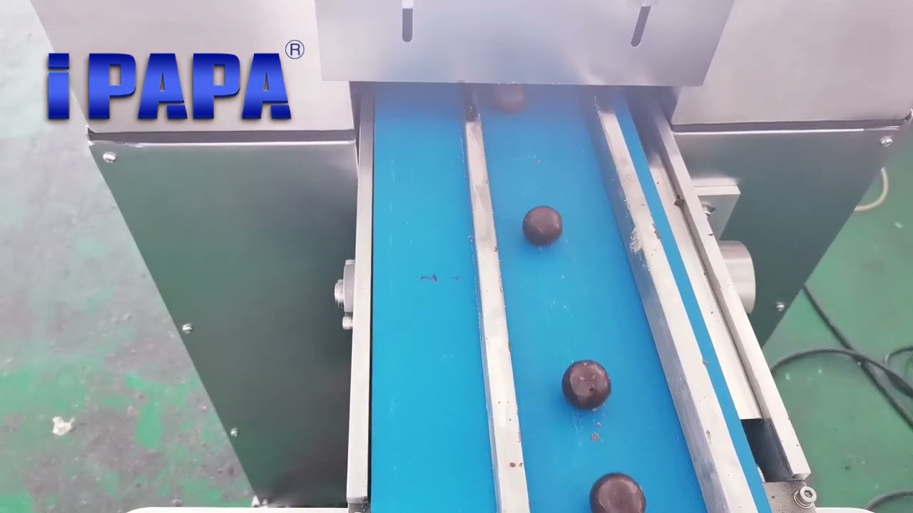 PAPA 25mm diameter chocolate dipped protein ball production line