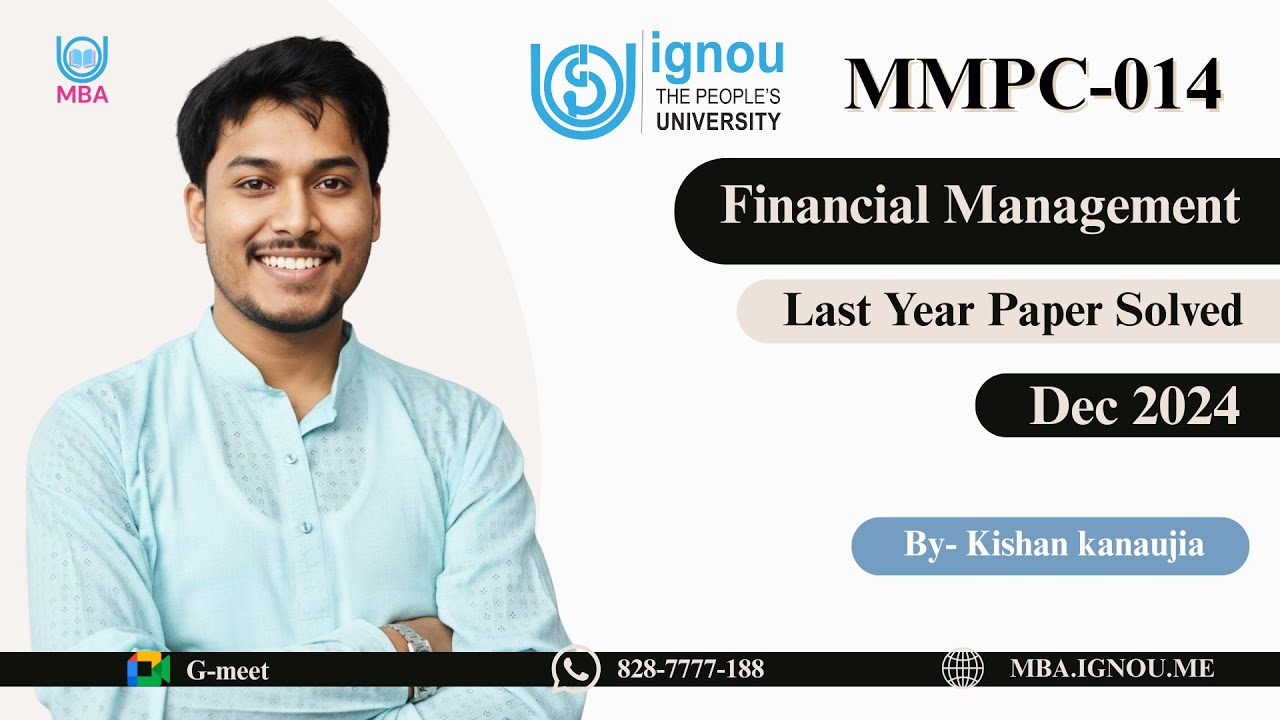 MMPC 014 Last Year Paper Solved |  DEC 2024 IGNOU | FULL VIDEO | MOST IMPORTANT QUESTIONS