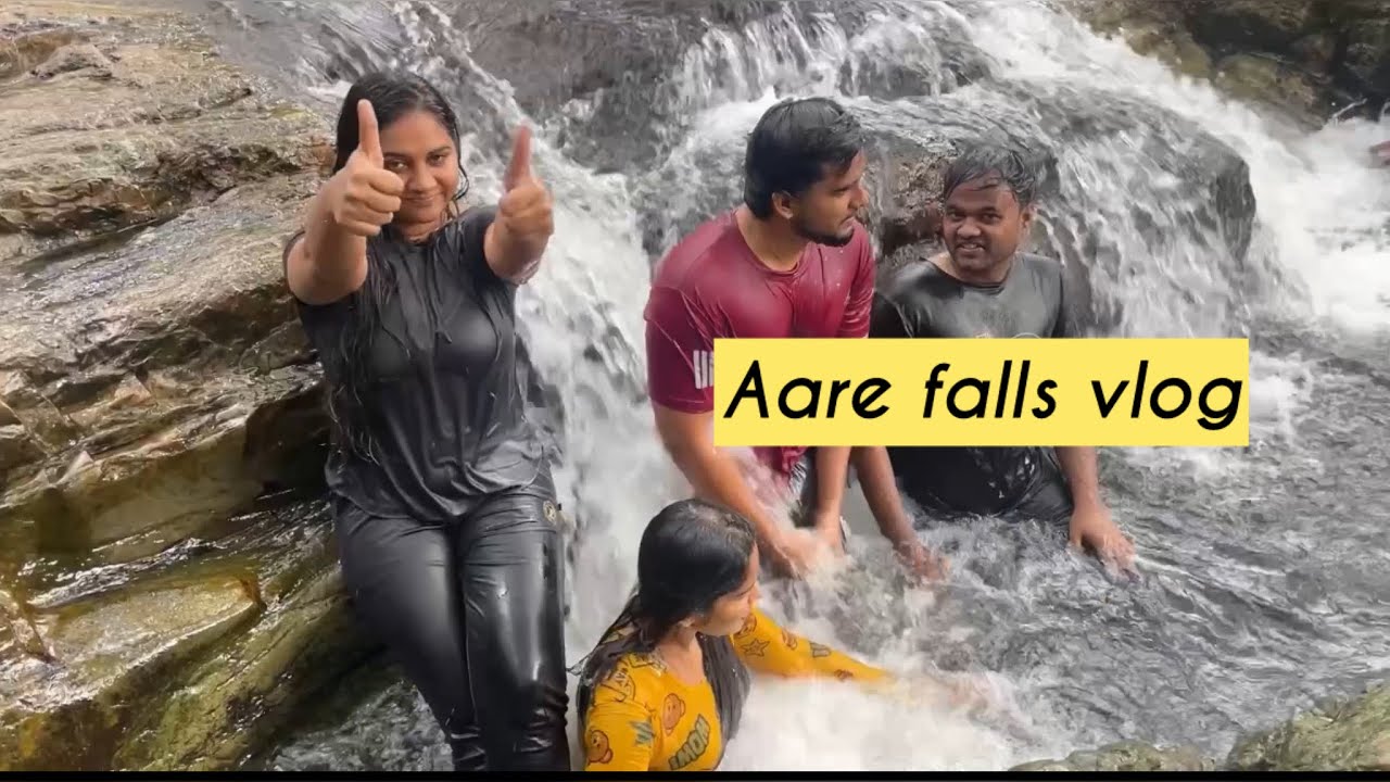 Aare falls | One day trip | brindthakandan vlogs | best falls near Chennai 🌊