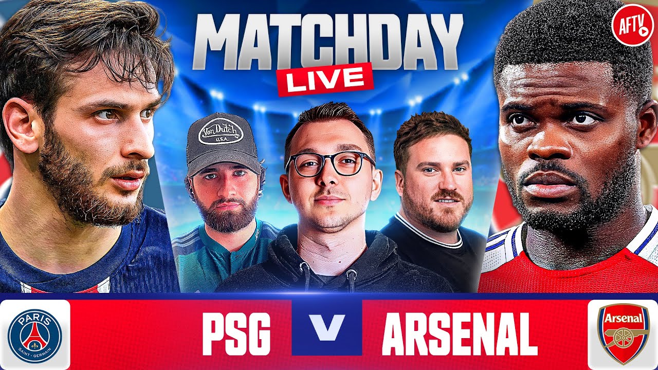 PSG 2-1 Arsenal (3-1)  | Matchday Live From Box Park | UCL Semi Final