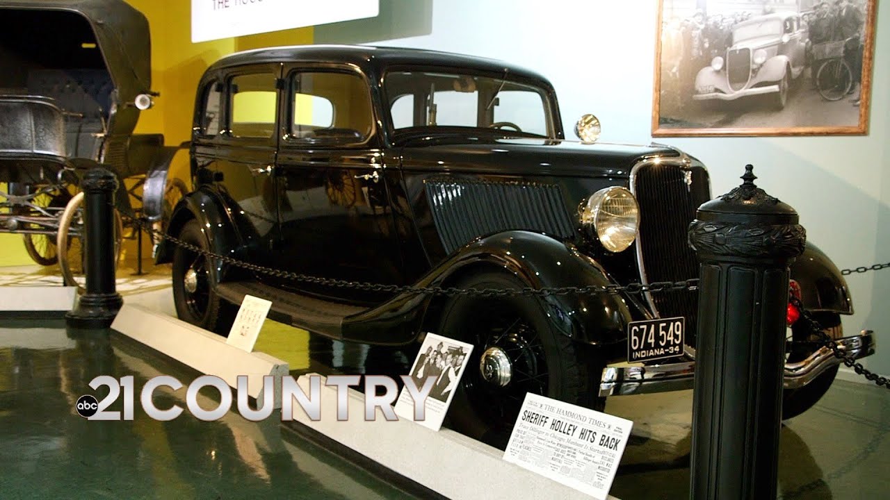 1933 Ford V-8 stolen by John Dillinger on display in Auburn (RARE HOOSIER HOODLUM MEMORABILIA)