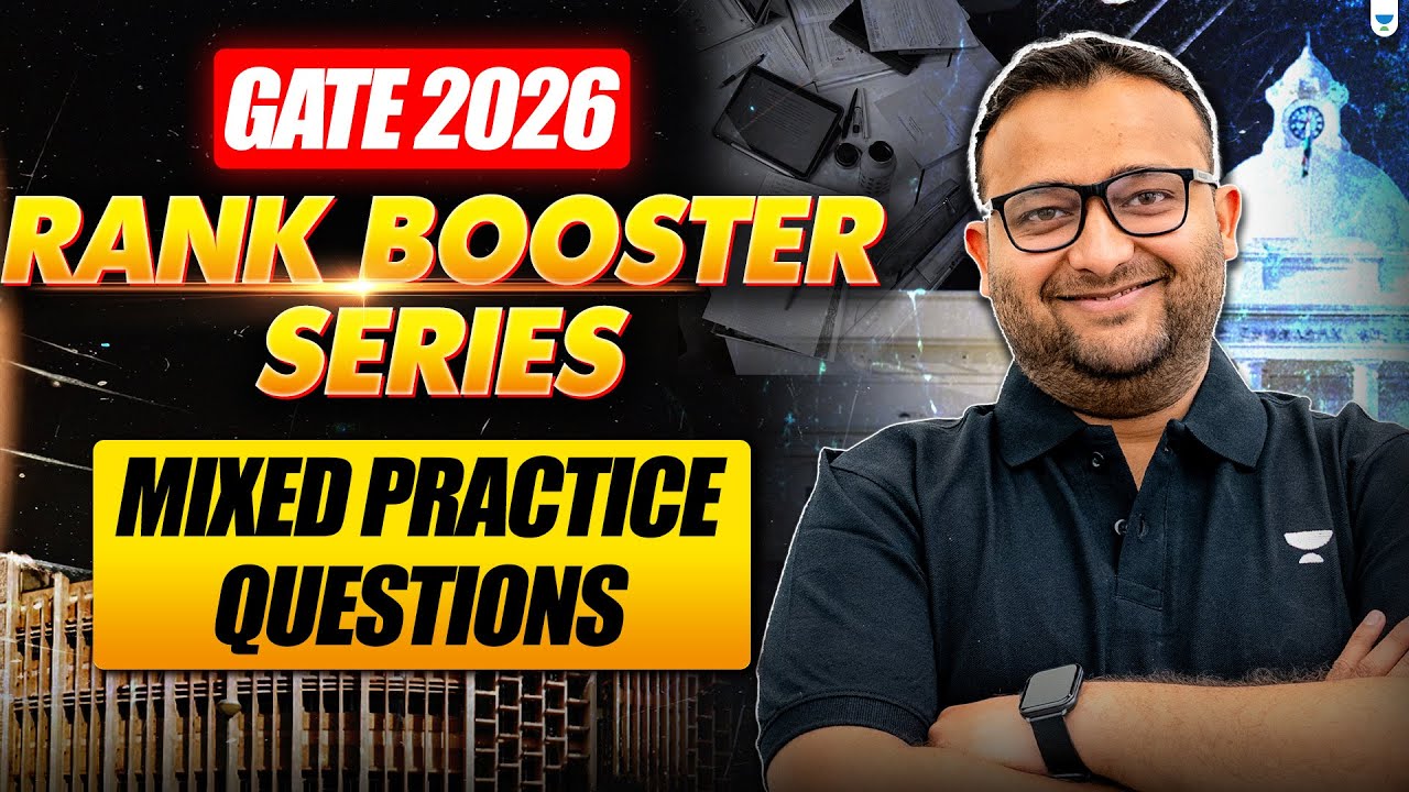 GATE 2026 Rank Booster Series | Mixed Practice Questions By Amit Zarola Sir